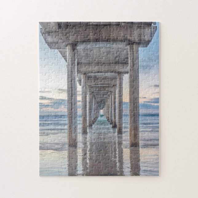 Puzzle La Jolla, Scripps Pier (Vertical)