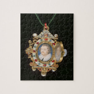 Puzzle La joya de Gresley, con los retratos miniatura del