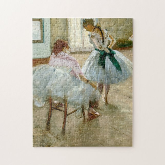 Puzzle La lección de baile de Edgar Degas (Vertical)