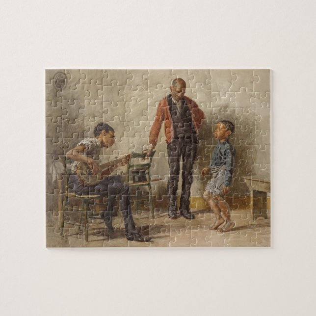Puzzle La lección de baile de Thomas Eakins (Horizontal)