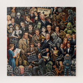 Puzzle La leyenda definitiva del cine: Tributo a los 100 