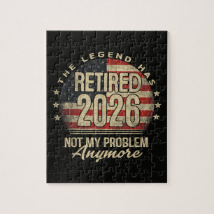 Puzzle La leyenda se ha retirado 2026 divertido 