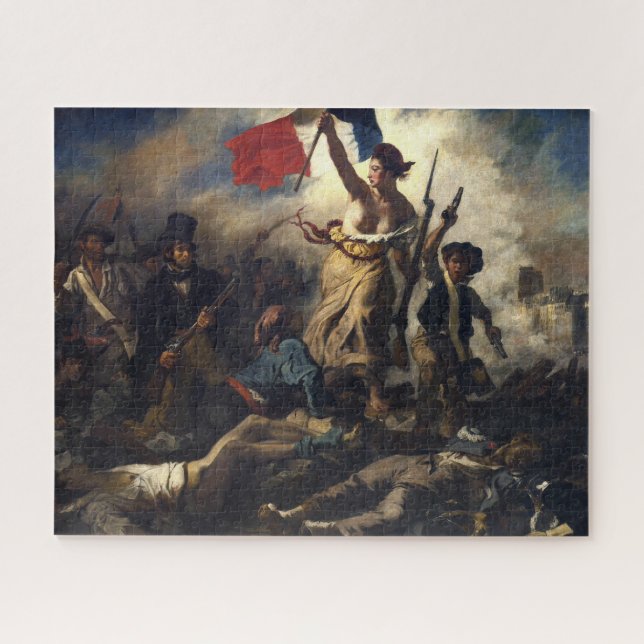 Puzzle La libertad como líder del pueblo (Horizontal)