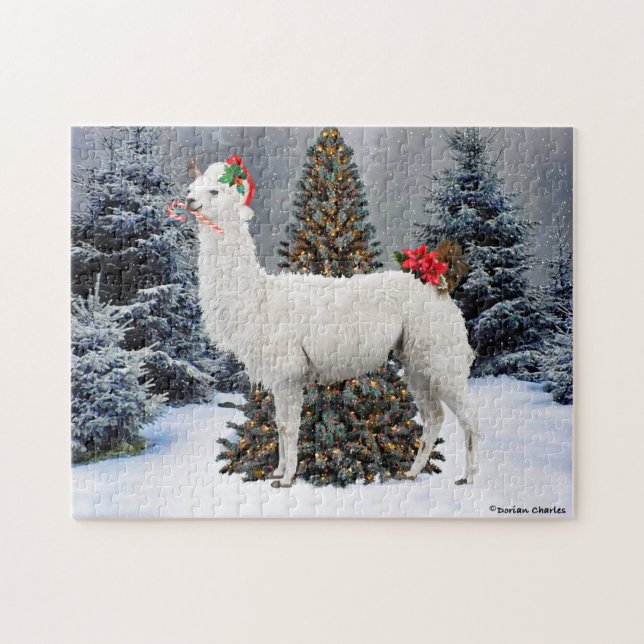 Puzzle "La Llama Navidades" (Horizontal)