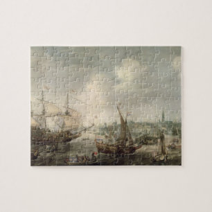 Puzzle La llegada de Fredrick V en Vlissingen en 1613 (o