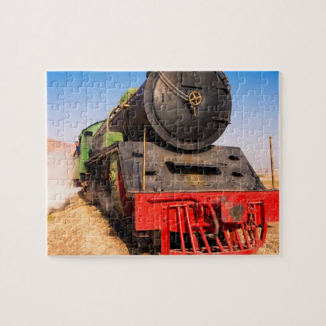 Puzzle La locomotora de vapor (Horizontal)