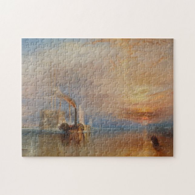 Puzzle La lucha contra el atardecer temeraire Turner (Horizontal)