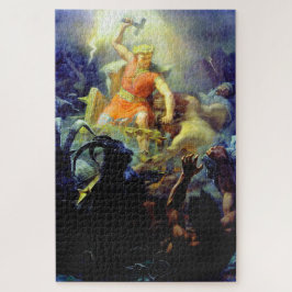 Puzzle La lucha de Thor con los Gigantes Mårten Winge