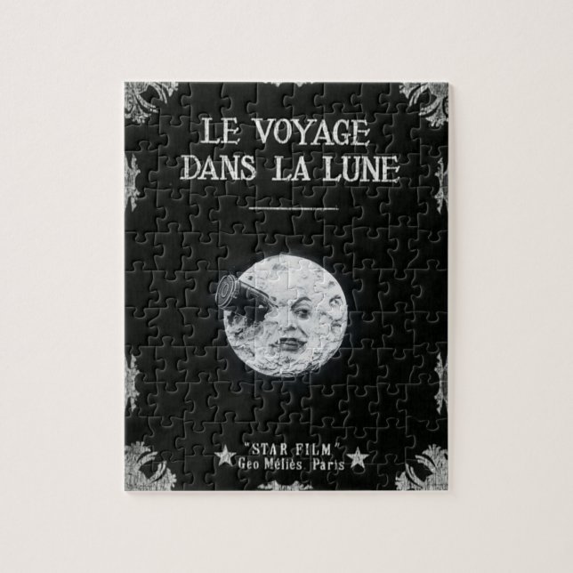 Puzzle La Lune de los dans de Le Voyage retro - un viaje (Vertical)