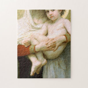 Puzzle La Madonna De Los Rosas William Adolphe Bouguereau