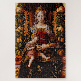 Puzzle La Madonna della Candeletta Carlo Crivelli Arte
