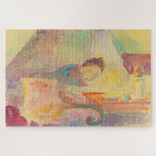 Puzzle La madre del artista en la cama – Camille Pissarro