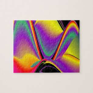 Puzzle La magia de los colores abstracta el arte pluviomé