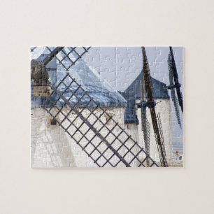 Puzzle La Mancha, España. Es famosa la insistencia de do