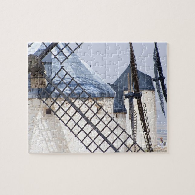 Puzzle La Mancha, España. Es famosa la insistencia de don (Horizontal)