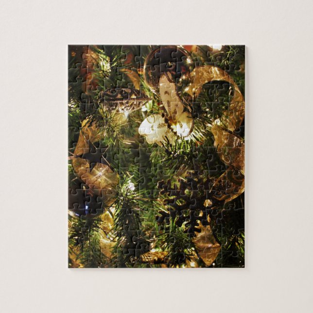 Puzzle La mariposa de los Navidades (Vertical)