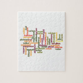 Puzzle La mayoría de los elementos comunes (química de la
