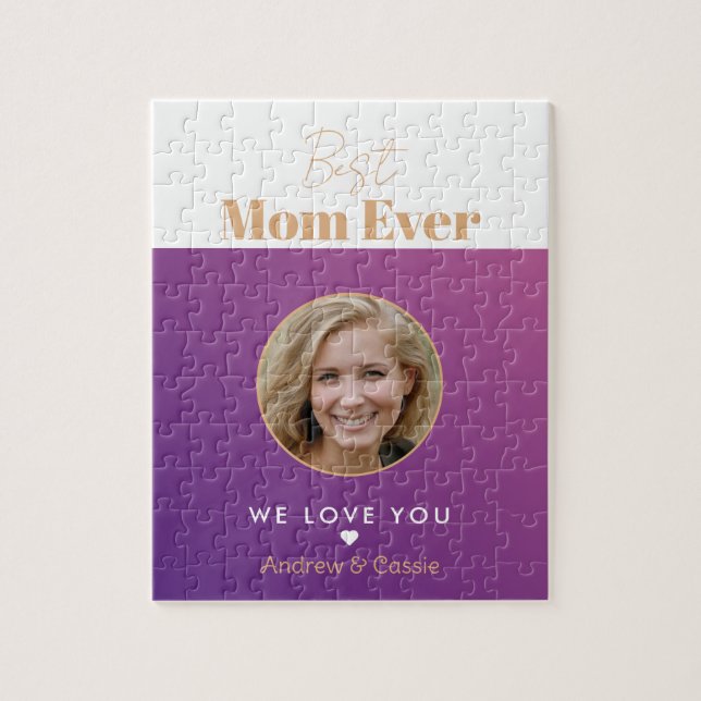 Puzzle La mejor madre de todos los tiempos (Vertical)