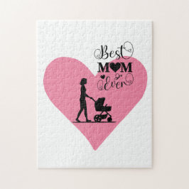 Puzzle "La mejor mamá de todos los tiempos - Momentos sen