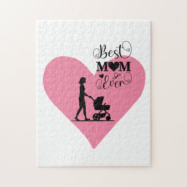 Puzzle "La mejor mamá de todos los tiempos - Momentos sen (Vertical)