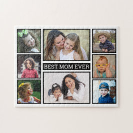 Puzzle La mejor mamá del mundo 8 Collages de fotos