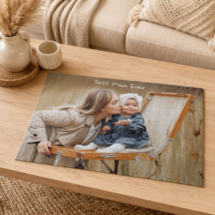 Puzzle La mejor mamá del mundo Día de la Madre Foto perso