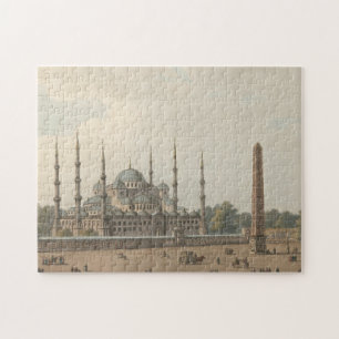 Puzzle La mezquita azul del sultán Ahmed, Estambul,