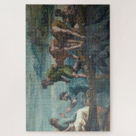 Puzzle La milagrosa captura de peces