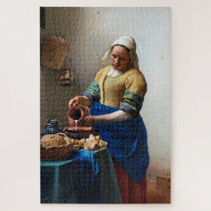 Puzzle La Milkmaid, Johannes Vermeer