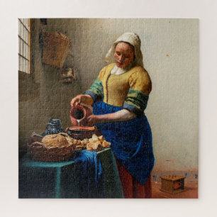 Puzzle La Milkmaid   Johannes Vermeer