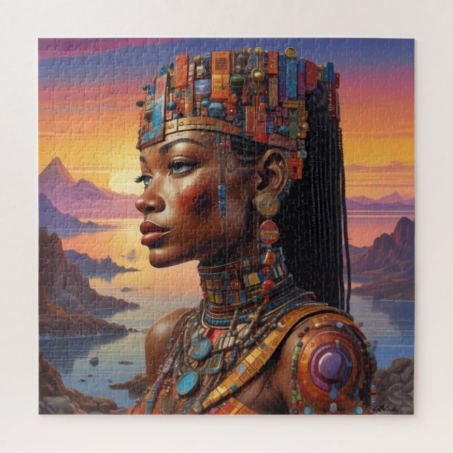 Puzzle La mirada de Cleopatra (Vertical)