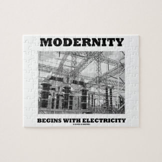 Puzzle La Modernidad Comienza Con Los Alambres Eléctricos
