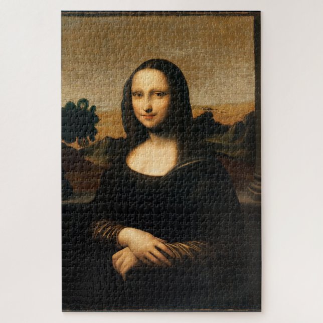 Puzzle La Mona Lisa de Isleworth - Leonardo da Vinci (Vertical)