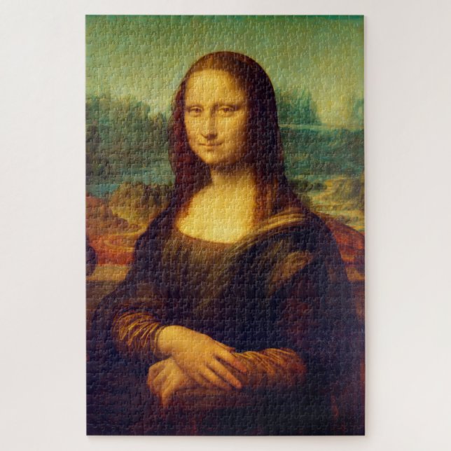 Puzzle La Mona Lisa de Leonardo Da Vinci (Vertical)