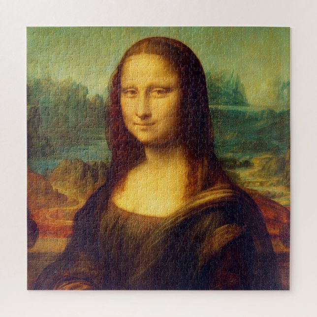 Puzzle La Mona Lisa de Leonardo Da Vinci (Vertical)