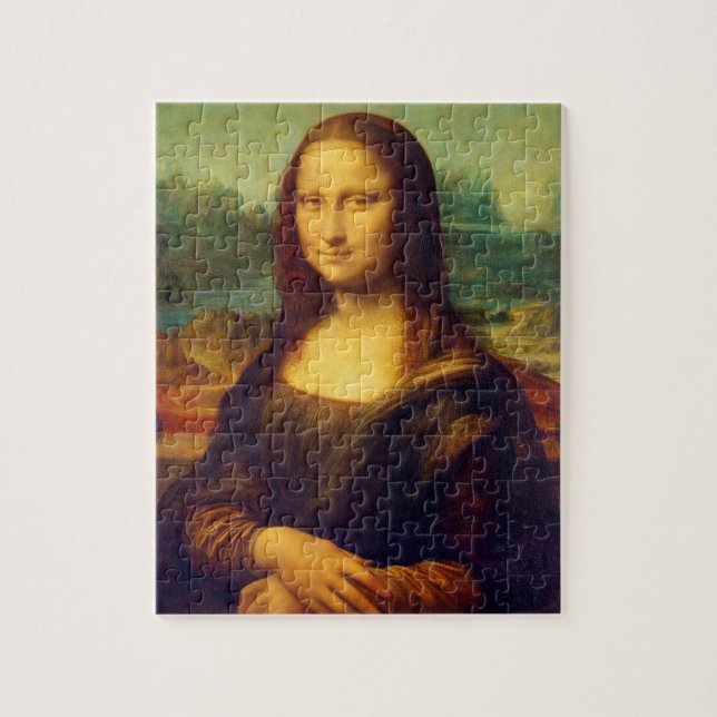 Puzzle La Mona Lisa de Leonardo Da Vinci (Vertical)