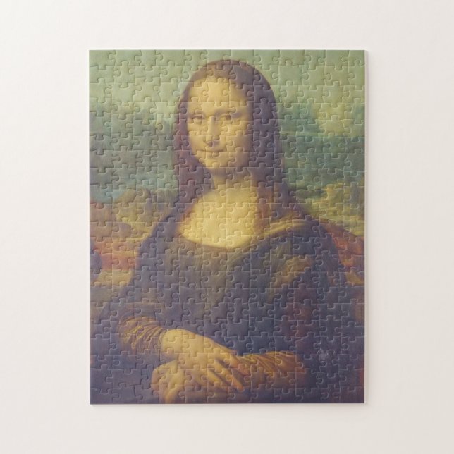 Puzzle La Mona Lisa de Leonardo Da Vinci Arte Fino (Vertical)