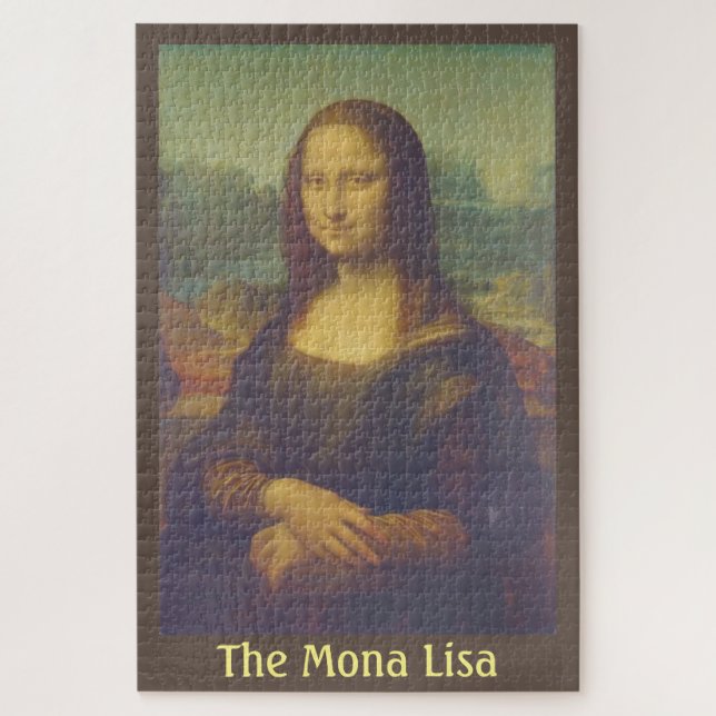 Puzzle La Mona Lisa de Leonardo Da Vinci Bella Artes (Vertical)