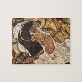 Puzzle La Muerte y la Doncella de Egon Schiele