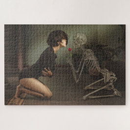 Puzzle La muerte y la joven mujer