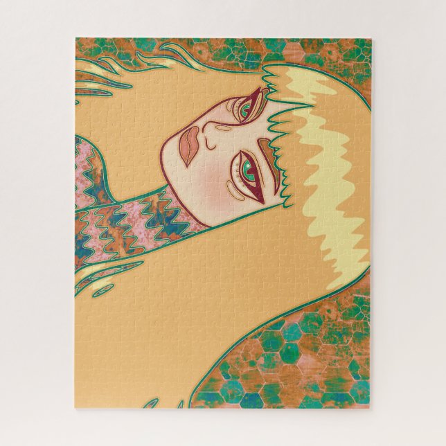 Puzzle La mujer gótica (Vertical)