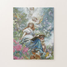 La musa de Poesie (por Konstantin Makovsky)