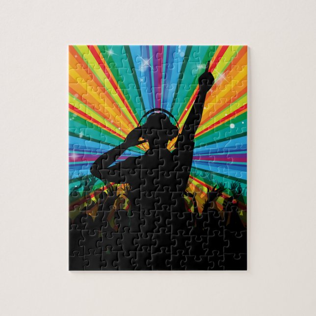 Puzzle La música DJ desconcierta (Vertical)