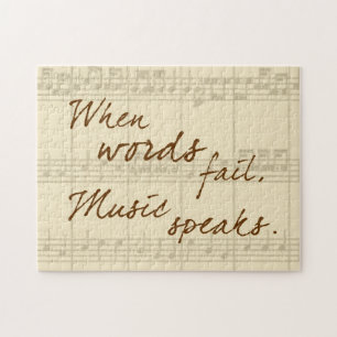 Puzzle La música habla