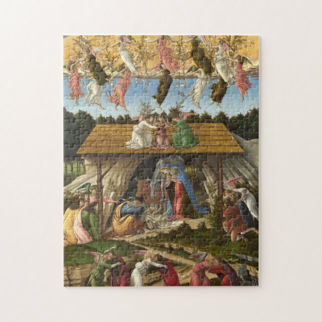 Puzzle La Natividad Mística De Sandro Botticelli (Vertical)