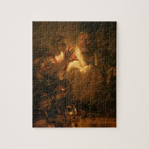 Puzzle La negación de San Pedro, 1660 (aceite en lona)