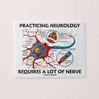 Puzzle La neurología practicante requiere mucho nervio