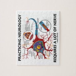 Puzzle La neurología practicante requiere mucho nervio