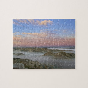 Puzzle La niebla del río Little Missouri cuelga en la