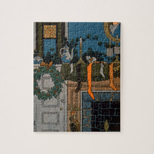 Puzzle La noche antes del navidad de Denlow, 1903 (color
